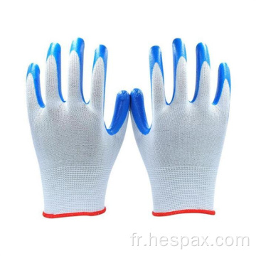 HESPAX Nitrile Palm enduit de travail des gants de sécurité à l&#39;huile